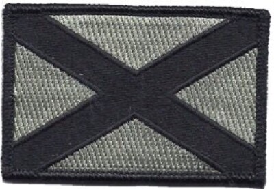 VELCRO  BRAND Fastener Morale HOOK PATCH State Alabama Foliage 3x2'' 