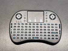 Universal Wireless Mini Keyboard Touch Mouse Keypad Remote Android PC FOR PARTS