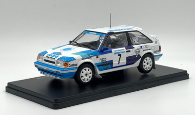 Mazda 323 4WD Rallye de Suède 1989 1/24 IXO Boite Carton