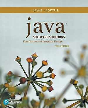 Java Software Solutions - Paperback, by Lewis John; Loftus William - Very Good v