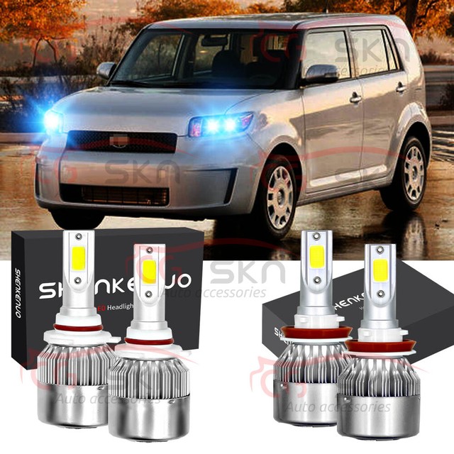 For Scion XB 20082015 4x LED Headlight Kit High & Low Beam Combo