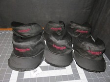 NOS Party Pack of 26 American Girl Black Ruffle Brim Cap Hat for Girls 6 City's