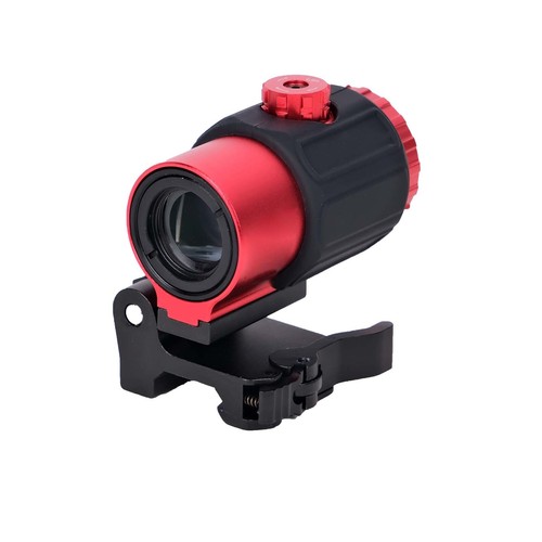 G43 3x Magnifier Scope Magnifing Scope w/ Flip to Side Quick Detach M1913 Mount - Picture 12 of 26