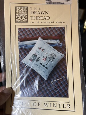 Drawn Thread Spot of Winter Sampler Cross Stitch Pattern