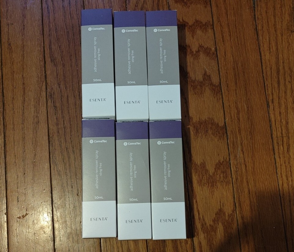 ConvaTec 423289 Esenta Adhesive Remover Spray Sting Free 50mL Expires