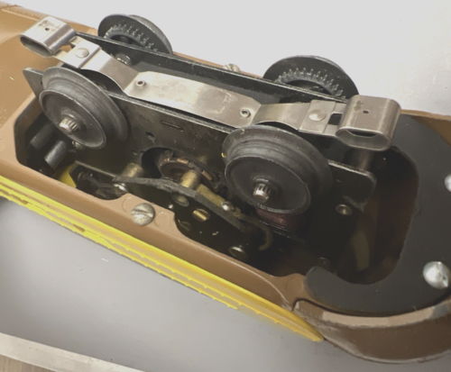 LIONEL O-GAUGE 752W UNION PACIFIC LOCOMOTIVE SET WITH BANANA WHISTLE - REPAINTED - Picture 6 of 17