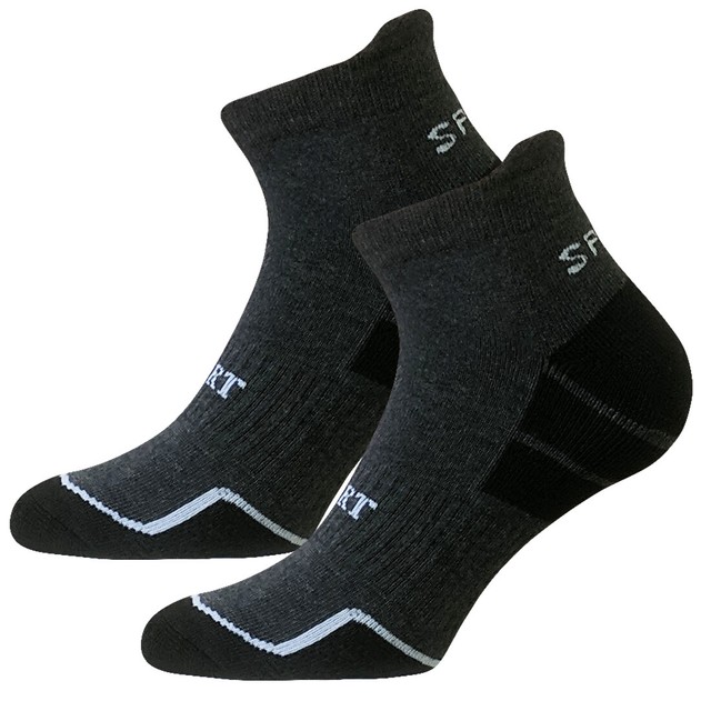 Mens Quarter Socks cushioned padded Sole 8 Pair Running Socks Heel Tab