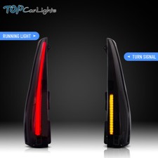 Luces Traseras Deportivas Cadillac Juego De Luces Traseras LED Humo Para GMC Yukon / Cadillac 2015-2020 - 2 Piezas, Estilo Deportivo Llantas Braid