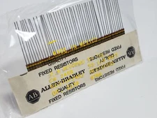 Allen Bradley 50 Ct. 1/4 Watt Carbon Composition Resistors 2.4 MEGOHMS 5% TOL