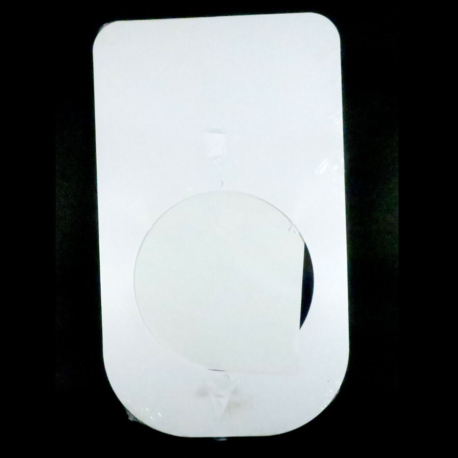 Oatey Toilet Base Plate, Part r 31258 Color White Floor Trim 18 3/4