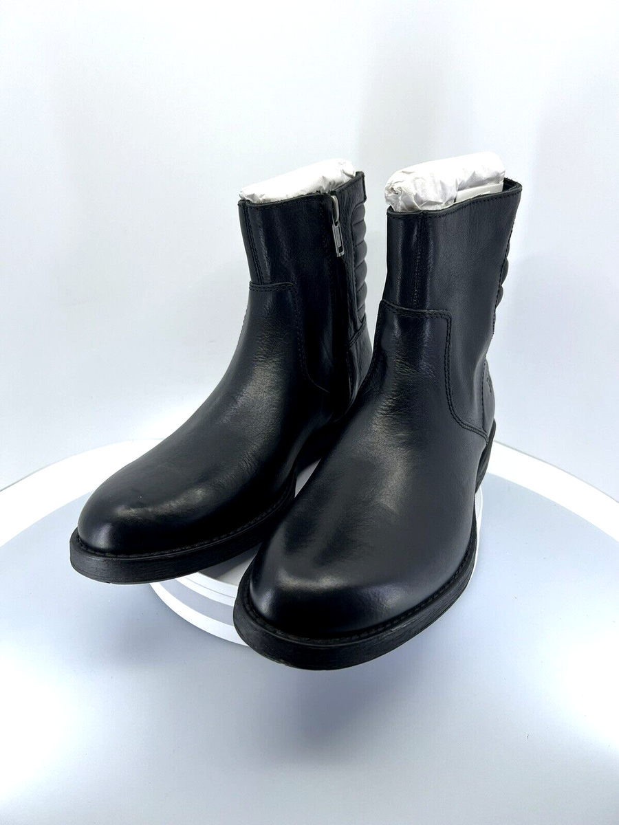 Clarks Norton Leather Boots Men Size 8.5 Ankle boots Black  display picture 3