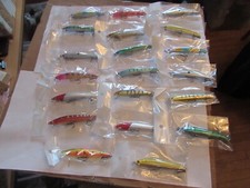 20 new rapala style larger salmon pike fishing lure plugs crankbaits rattlers