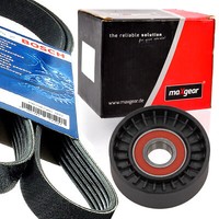 Bosch 6PK2260 Keilrippenriemen + Rolle FüR Mercedes C209 W203 S203 Viano