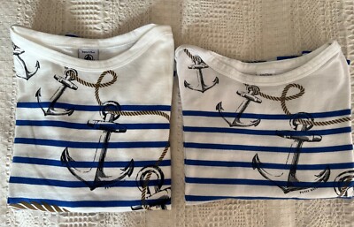 Petit Bateau Boy's 2 T-shirts - size T6 and T8