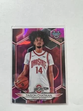 2023-24 Bowman Best U Pink Lava Taison Chatman 061/100 Ohio State Buckeyes