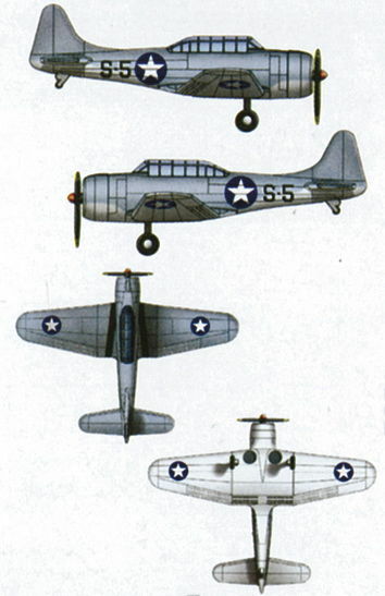 Trumpeter 06204 - 1:350 Douglas SBD-3 Dauntless - New