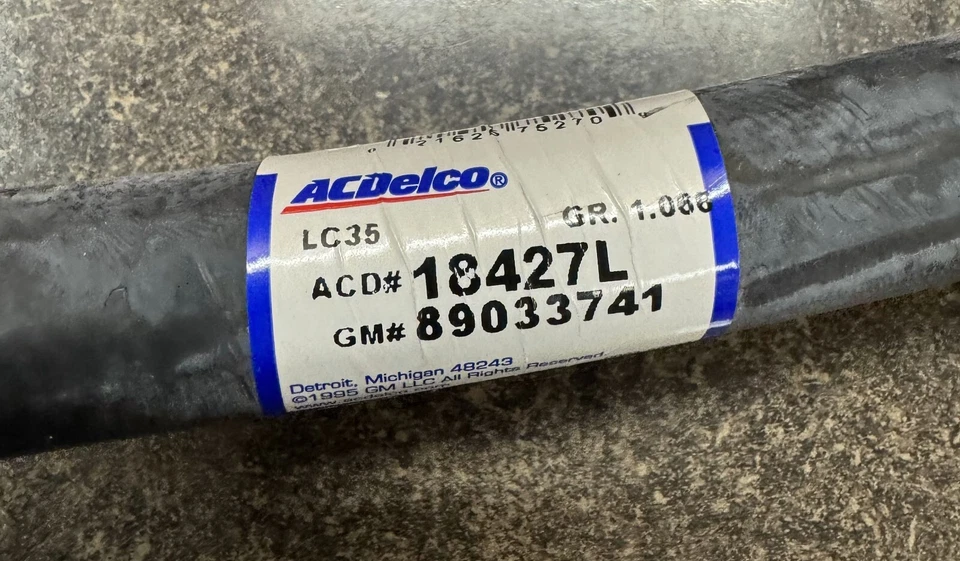 ACDelco Professional 18427L Molded Heater Hose 89033741 for 08-11 Jeep Wrangler - Image 2 of 3