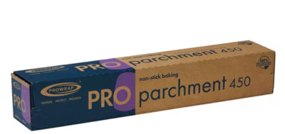 Prowrap Professionelle Backen Pergamentrolle 450 mm x 50 m