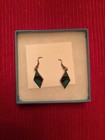 Earrings- Turquoise & Black Color- Shades of Blue- Great Condition — photo 1
