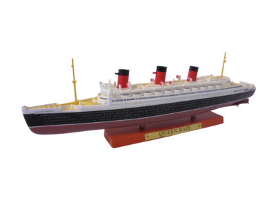 RMS QUEEN MARY Passagierdampfer 1:1250 (25cm) Schiff Boot - Diecast Miniatur