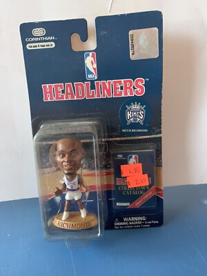 1996 NBA Basketball Headliners Mitch Richmond Mini Figure - NEW IN PACKAGE -