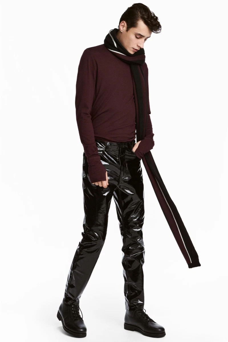 Leather pants 2025 mens h&m