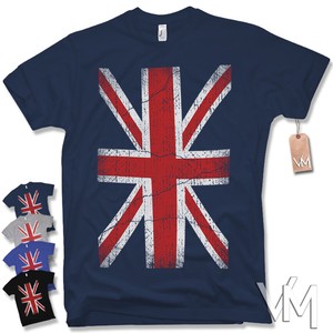 FLAG UNION JACK T-SHIRT England London 