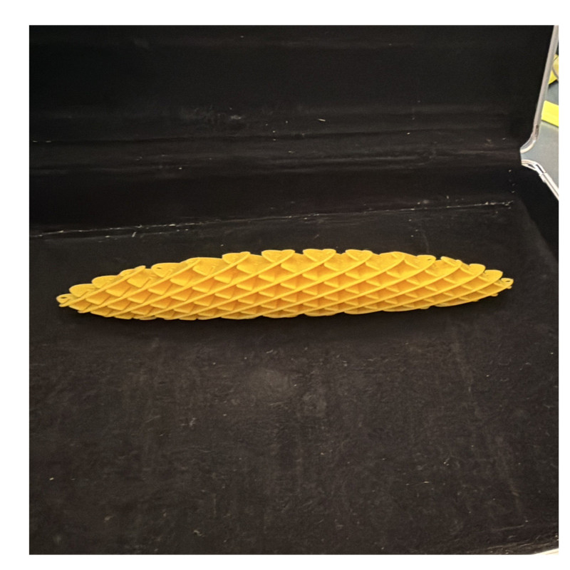 Yellow Honeycomb Pine Cone Craft Decor Honeycomb Paper Pine Cone Decoration