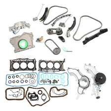 Timing Chain Pump & Head Gaskets For 11-15 Chrysler Dodge Jeep Ram 3.6L 200 300