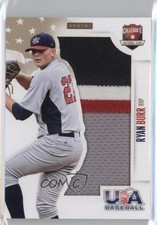 2014 Panini USA Baseball Box Set Jumbo Jerseys Prime 22/25 Ryan Burr #3 0l9