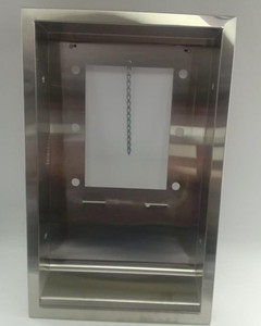 alpine hemlock recess kit 400-recess (does not include hand dryer)