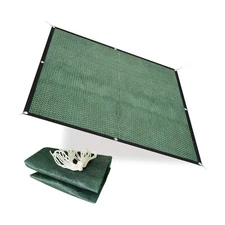 Alion Home HDPE 50% Sun Block Garden Netting Mesh (6'x3'4'', Green) 6'x3'4''