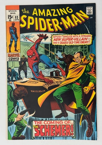 Amazing Spider-Man #83 - STUNNING NM 9.4 - 1st App Schemer - Marvel Comics 1970