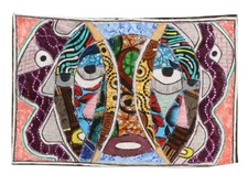 KAYODE BURAIMOH Collage Mixed Media Art 2024 * Nigerian