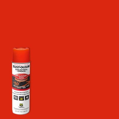 Rust-Oleum 203026 Industrial Choice Alert Orange Marking Paint 17 oz.(Pack of 6)