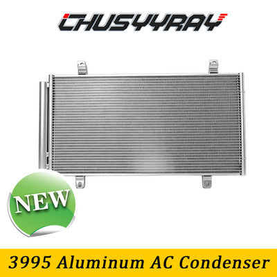 Aluminum AC Condenser with Drier For Camry 2011 2012-2017 2.5L ES350 2013-18