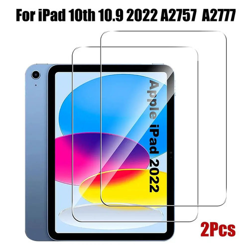 2PCS Tempered Glass Screen Protector IPad 10th Generation 11th 10.9 Inch - 第 8/16 張圖片