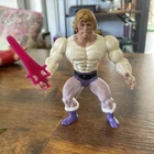 VINTAGE 1983 Mattel He-Man MOTU Prince Adam No Vest Soft Head 1981