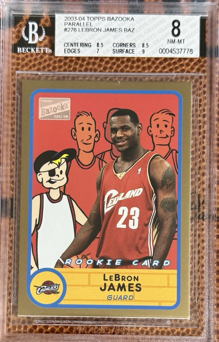 Topps LeBron James Basketball 2003-04 Season Sports Trading Cards