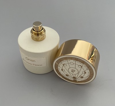 Tiziana Terenzi ORION Sammelflakon weiss LEER / OHNE INHALT / OHNE PARFUM