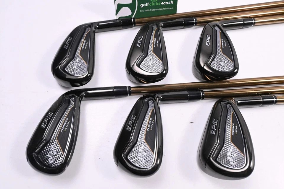 Callaway Epic Forged Star Irons / 6-PW+AW / Regular Flex ATTAS Speed 50 Shafts - Image 2 of 4