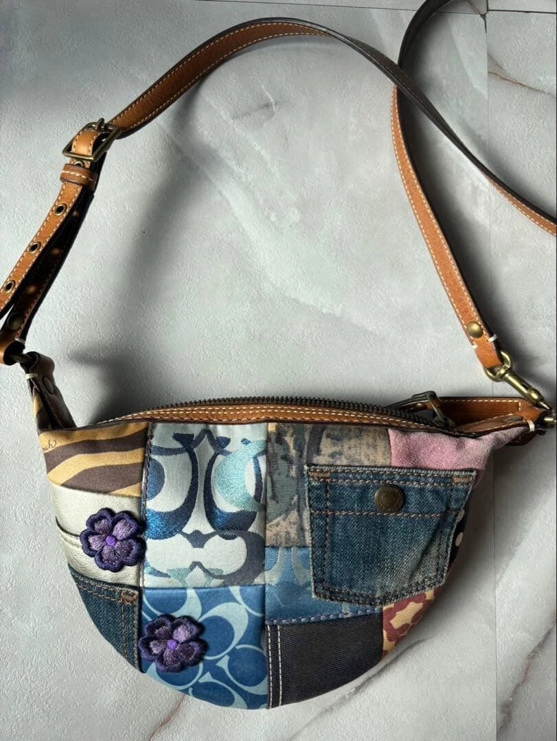 Coach Blue Floral Bags & Handbags for Women | eBay