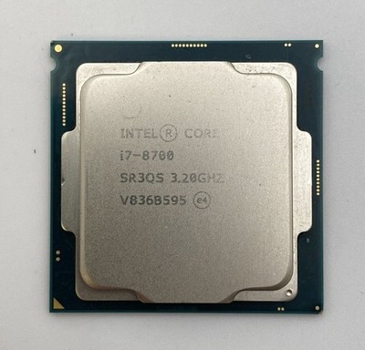 Intel Core i7-8700 Desktop Processor (3.2 GHz, 6 Cores, LGA 1151) Coffee Lake