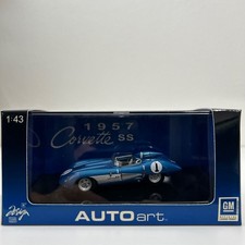 AUTOart 1/43 Chevrolet Corvette SS 1957 Blue Autoart Chevrolet Corvette #1 C1