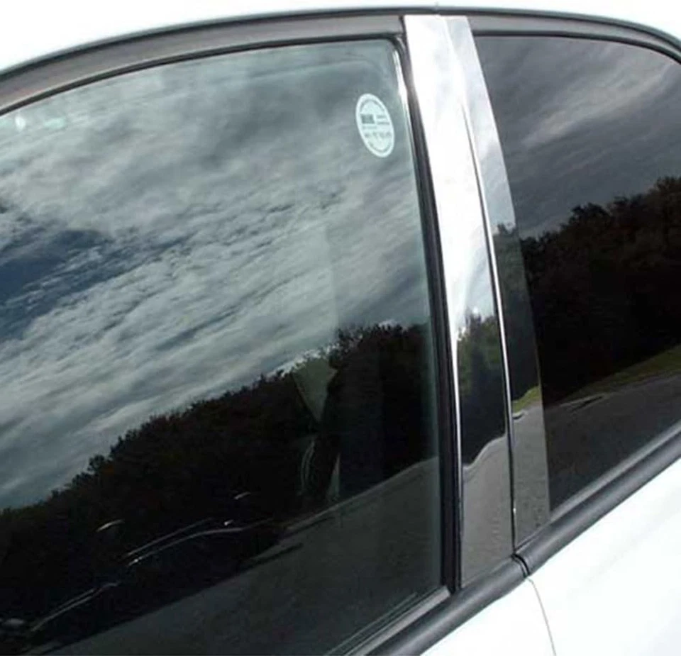 4 piezas. Borde de poste de pilar cromado FX de lujo para SUV de 4 puertas Pontiac Torrent 2005-2009 Foto 2 de 4