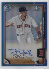 2015 Bowman Chrome Prospects Blue Refractor /150 Jordan Betts #BCAP-JBE Auto c5r