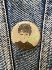David Bowie Pinback Vintage Button Badge Music Pin 80s Retro #220