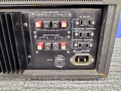 LUXMAN SQ505X Integrated Amplifier 35W 8Ω Phono Vintage Audio