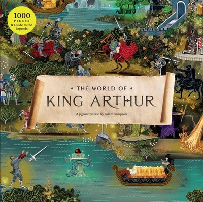 Natalie Rigby / The World of King Arthur 1000 Piece Puzzle /  9781399604994