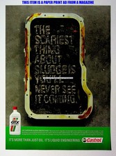 Castrol GTX Motor Oil 2007 Trade Print Magazine Ad Poster ADVERT